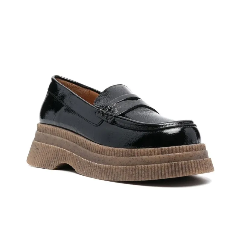 GANNI 55mm Penny-slot Loafers-2
