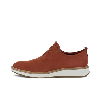 Ecco St.1 Hybrid Casual Leather Shoes Men's Orange
