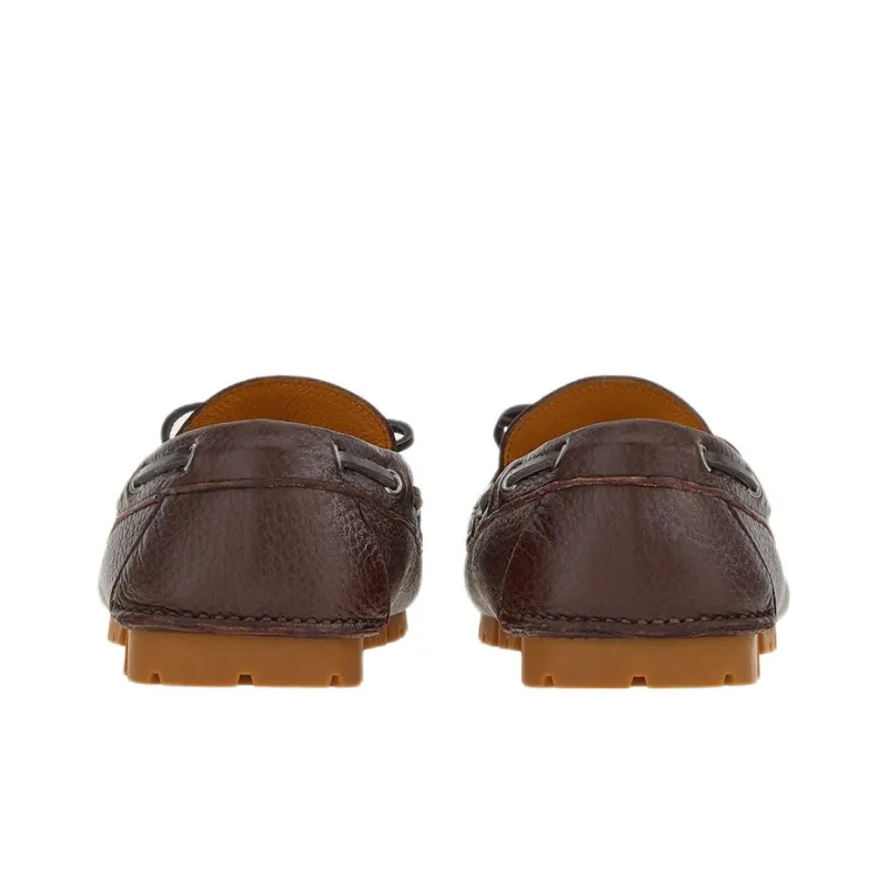 FERRAGAMO Loafers Men's Dark Brown-4