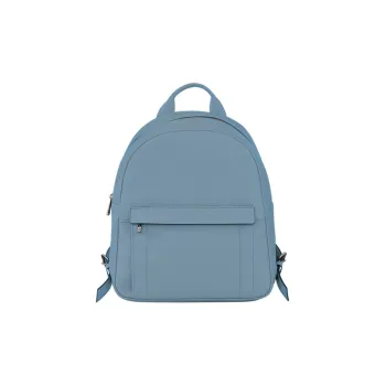 LONGCHAMP 3D Cow Leather Backpack Women's Blue