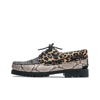 Timberland Chinatown Market X 3 Eye Lug Handsewn Boat 'Animal Print'