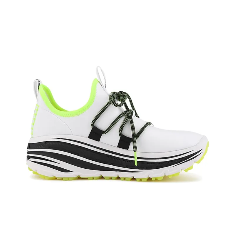UGG Lace Runner 'White Yellow' Women's-1