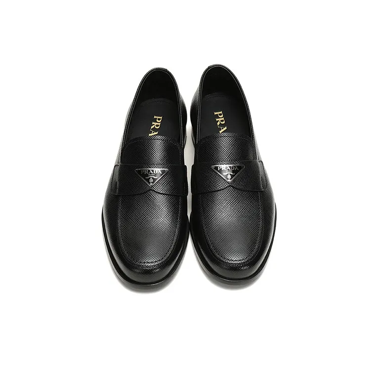 PRADA Loafers Men Low Top Black-3