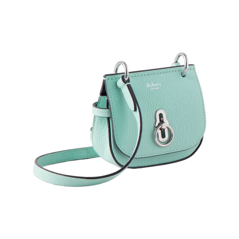 Mulberry Goat Print Leather Crossbody Bag Shoulder Bag Women's Green-1