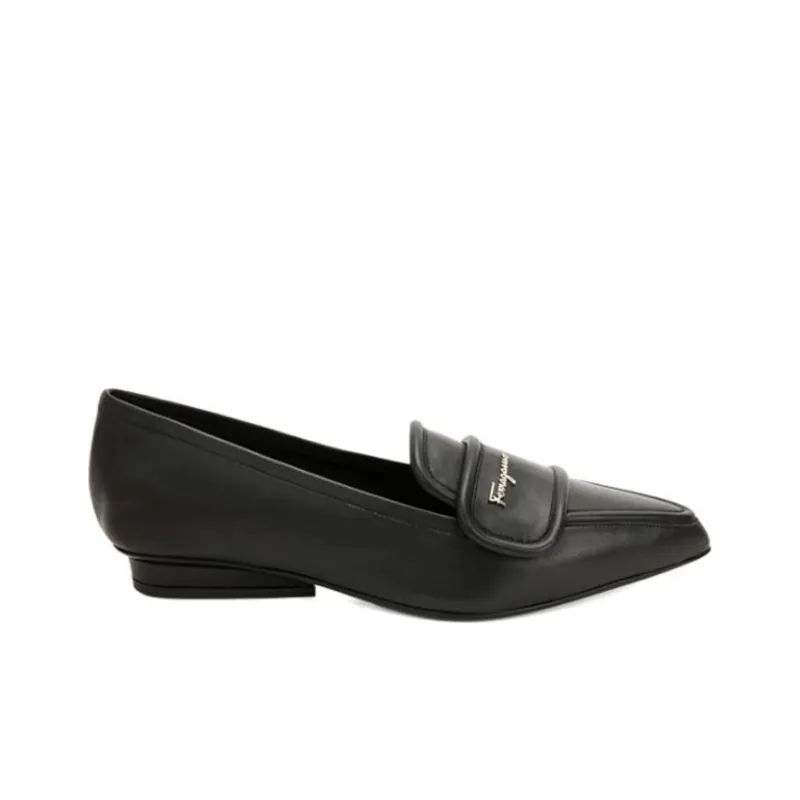 Ferragamo Mary Jane Shoes Women's Black-1