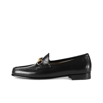 GUCCI 1953 Horsebit Loafers Black Leather