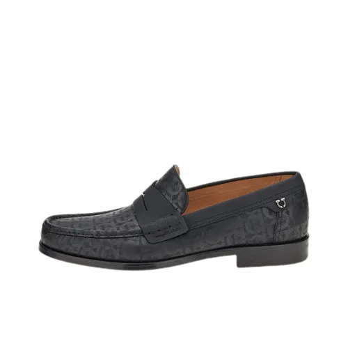 Ferragamo Men's Casual Shoes Men Low-Top Black
