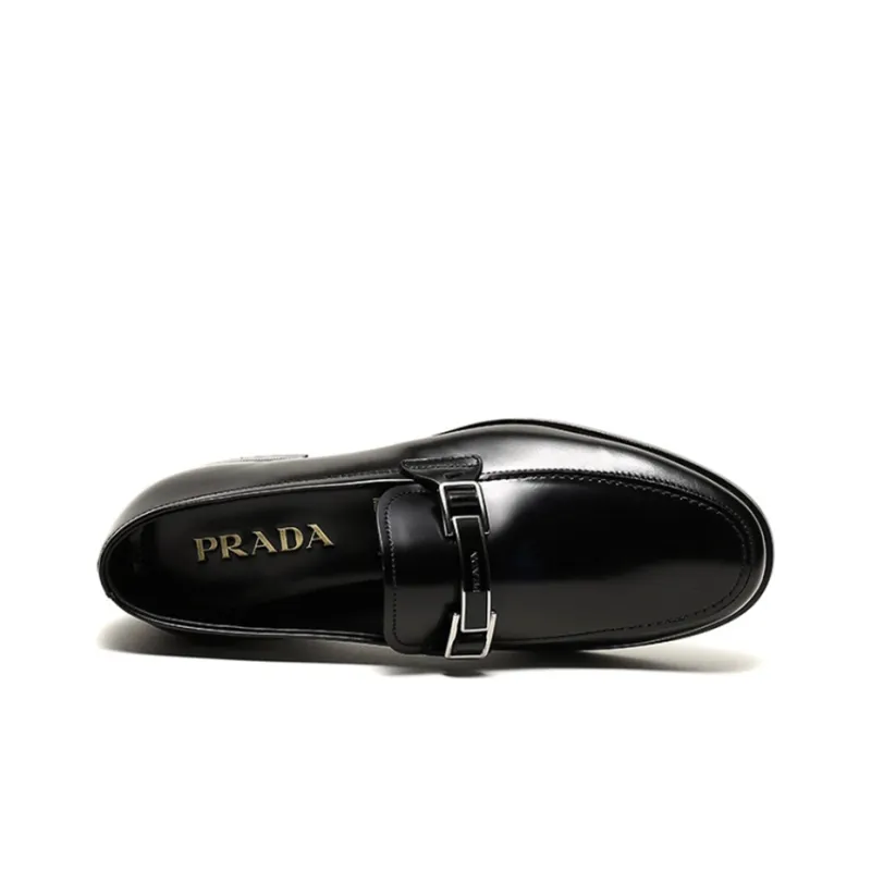 PRADA Loafers Men Black-2