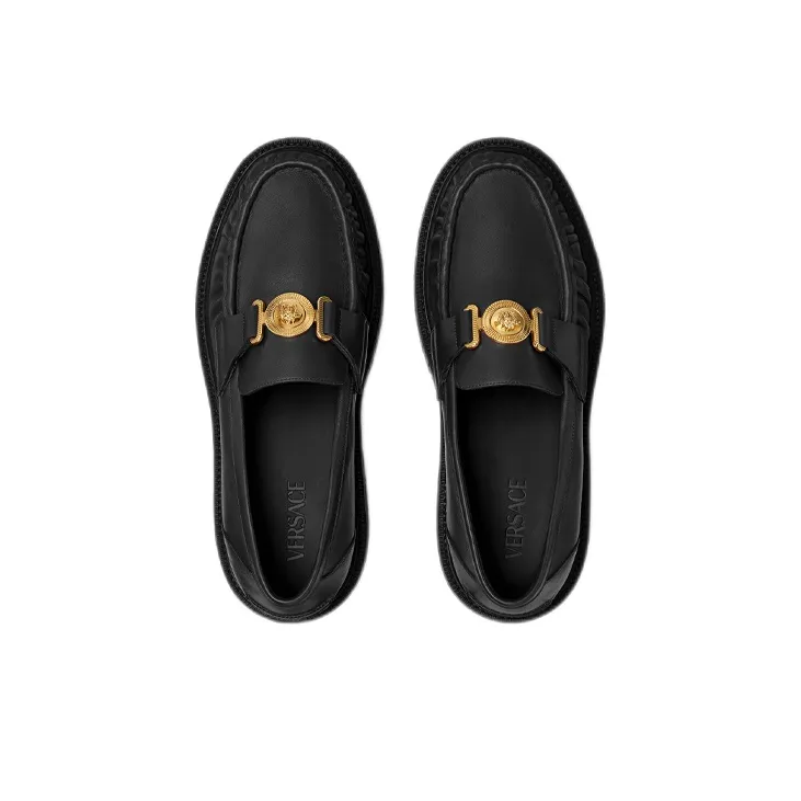 VERSACE MEDUSA BIGGIE Series Men's Casual Shoes Men's Black-3