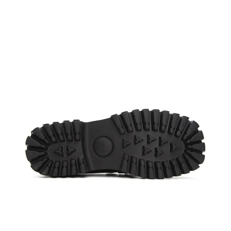 Satchi Loafers Women's Low Top Black-5