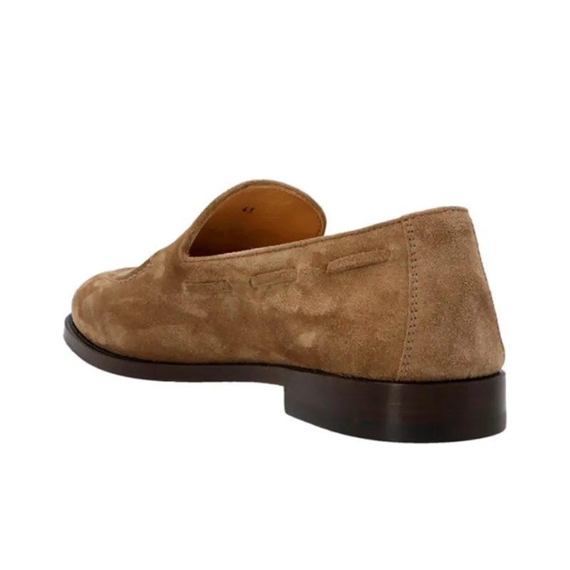 Brunello Cucinelli Slip On Almond Toe Tassel Loafers-2