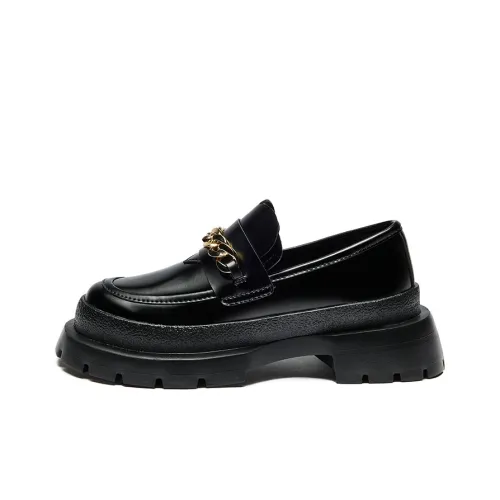 Joy&Mario Loafers Women's Low-Top Black