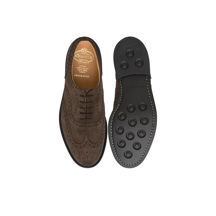 CHURCH'S Chetwynd Suede Oxford Brogues-2