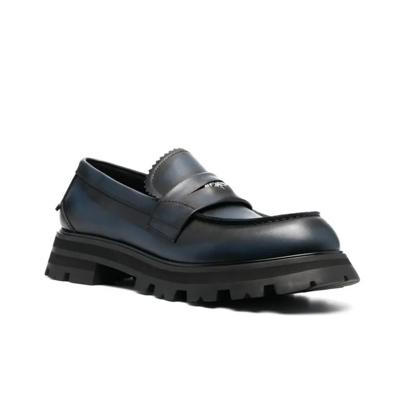 Alexander McQueen Men's Casual Shoes Men's Dark Blue-2