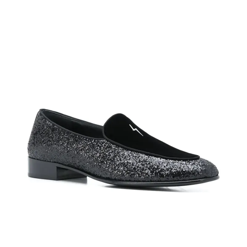 Giuseppe Zanotti/GZ Rudolph Loafers Men's Silver Gray-2