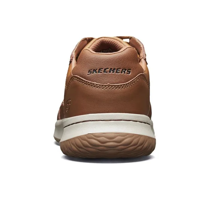 Skechers Delson 1.0 Business Casual Shoes Men's Tan-3