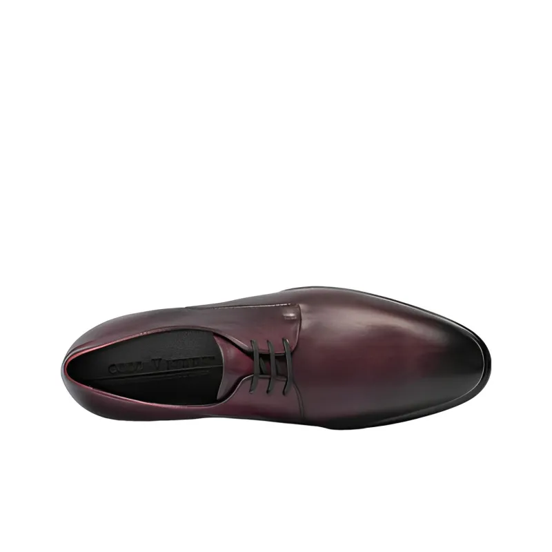Ecco Modtray Casual Single Shoes Men's Dark Burgundy-3