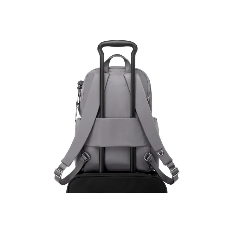 TUMI Voyageur Nylon Backpack Men's Gray-5