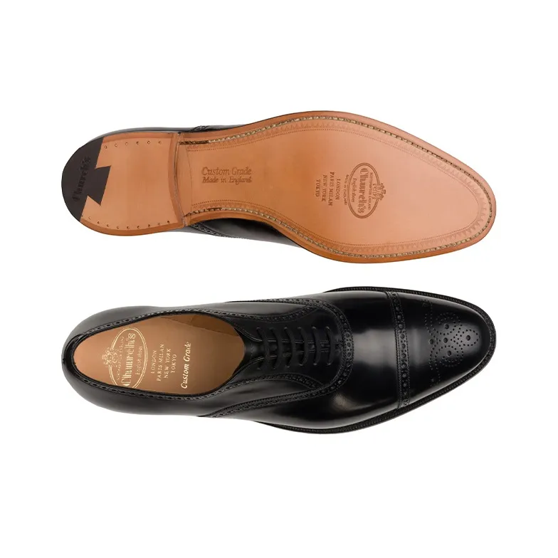 CHURCH'S Casual Leather Shoes Men's Black-3