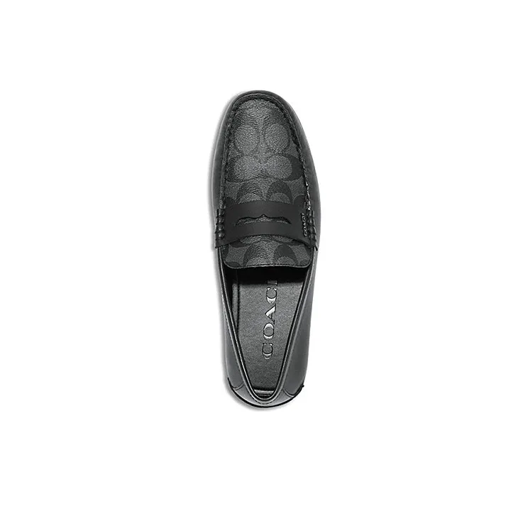 COACH Mott Driver Shoes Black-3