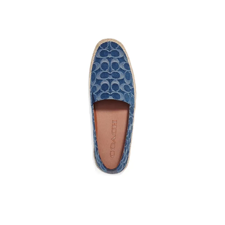 COACH Espadrilles Men Blue-2
