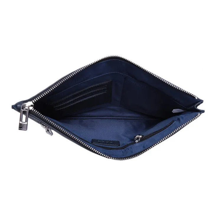 ELLE HOMME Genuine Leather Envelope Bag Clutches Regular Men's Multicolor-10