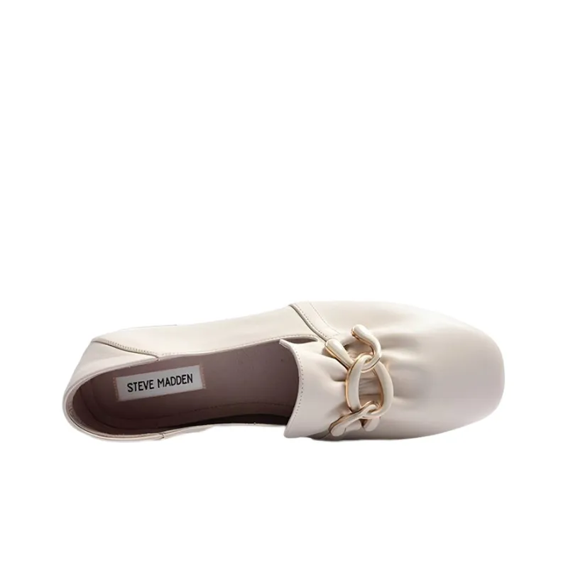 STEVE MADDEN Loafers Women's Low-Top Beige-3