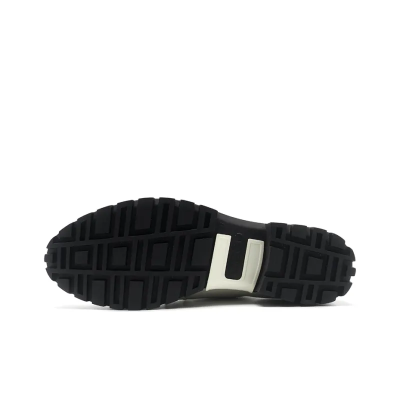 Ecco Flat Shoes Women's Limestone White-4