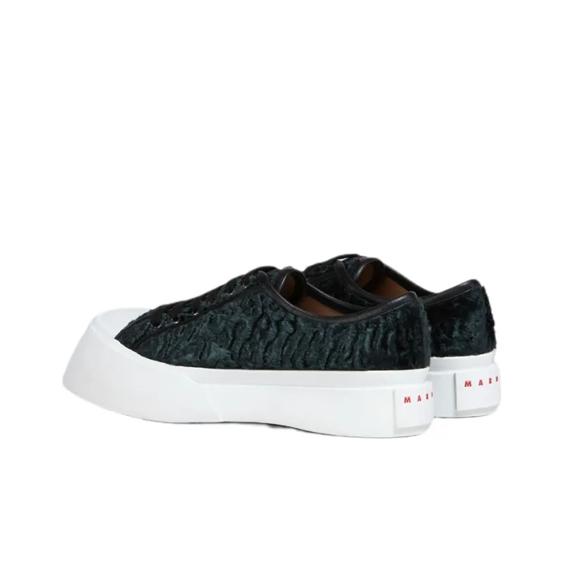 MARNI Pablo Low Top Platform Shoes Big Toe Shoes Women's Green-3
