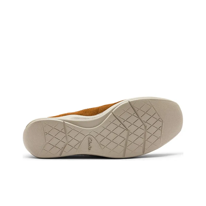 Clarks Men's Casual Shoes Men Low Top Tan-4