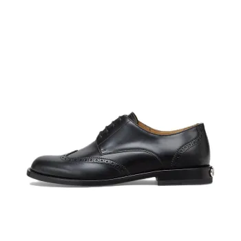 FENDI Dress Shoes Men Low Top Black