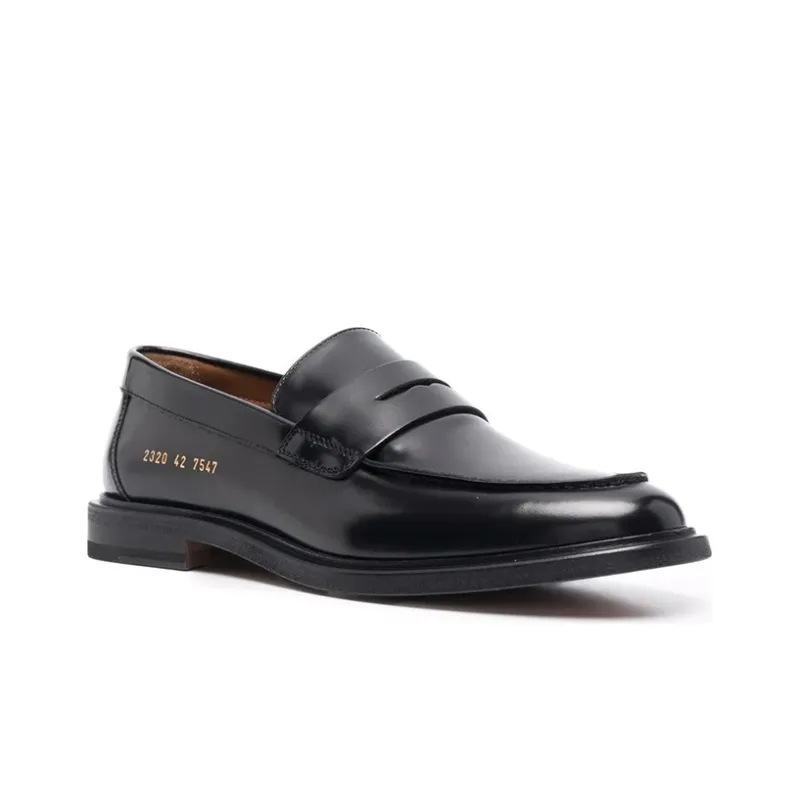 COMMON PROJECTS Casual Leather Shoes Men's Black-2