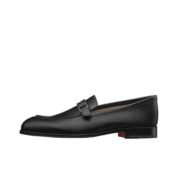 HERMES Monterey Men's Casual Shoes Men's Black
