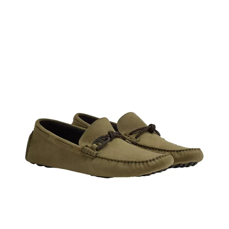 HERMES Alessandro Men's Casual Shoes Men's Green-3