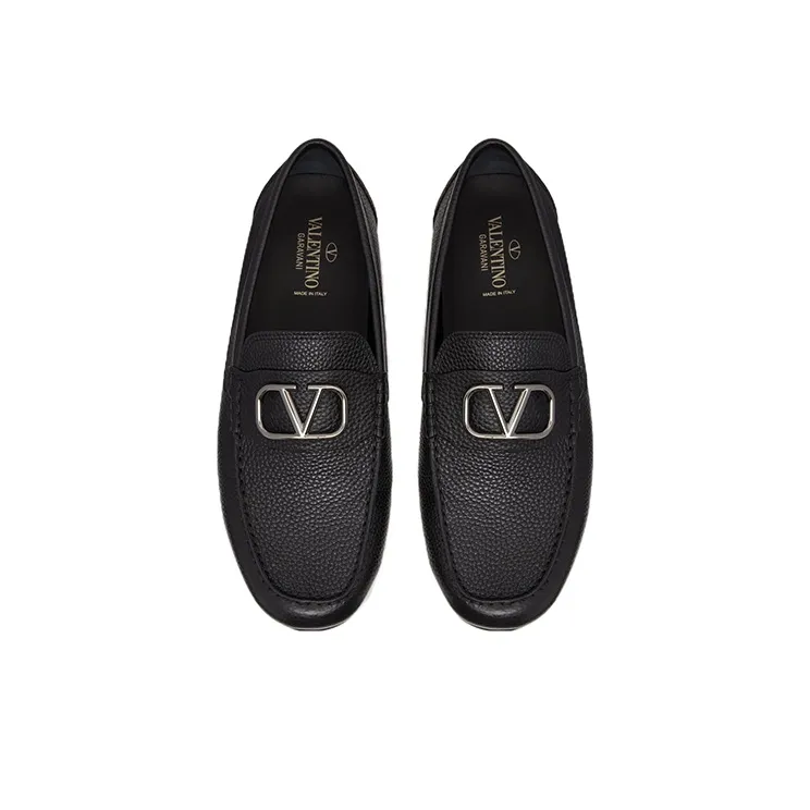 Valentino VLogo Signature Slip-On Loafers-3