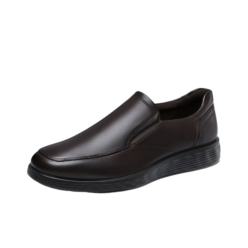 Ecco Men's Casual Shoes Men Low Top Mocha-1