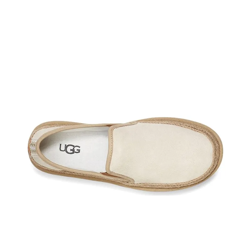 UGG Breathable And Wear resistant Low Top Casual Shoes Men's White-3