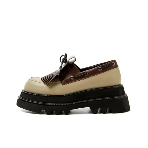 IT'S TOASTED Loafers Women's Low-Top Coffee