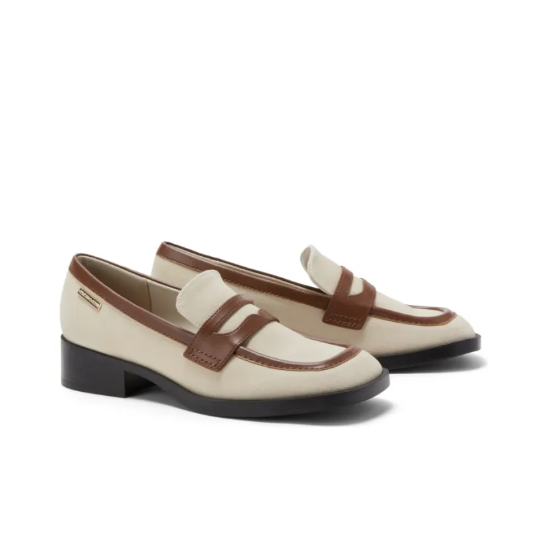 CHARLES&KEITH Loafers Women's Black/BLACK TEXTURED Black Textured/Light Blue Light Blue/Beige-10