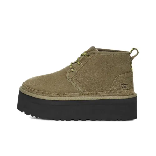 UGG Ankle Boots Women's Mid-Top Olive Green