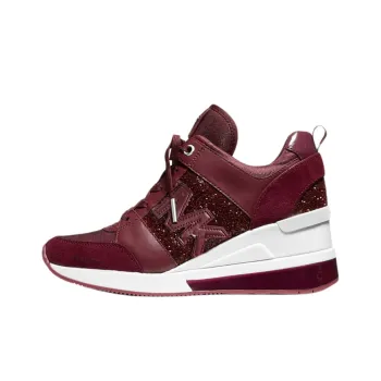 MICHAEL KORS Georgie Platform Shoes Women's Red