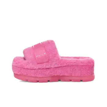 UGG Platform Slippers Shoes Abrasion-Resistant Women's Slide Slippers Women's Pink Pink