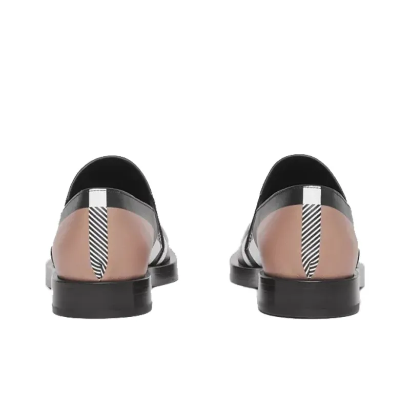 Burberry Check-print Loafers-3