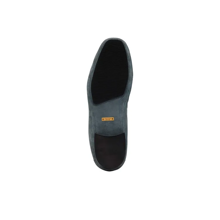 TOM FORD Berwick Loafers Men's Gray Blue-4