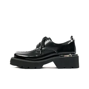 NOT DETAILED Guard The Future Collection Derby Shoes Unisex Black