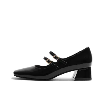 STEVE MADDEN Mary Jane Shoes Women's Black