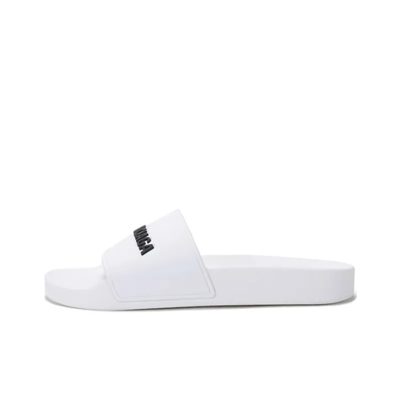 Balenciaga Pool Slide White White Women's-0