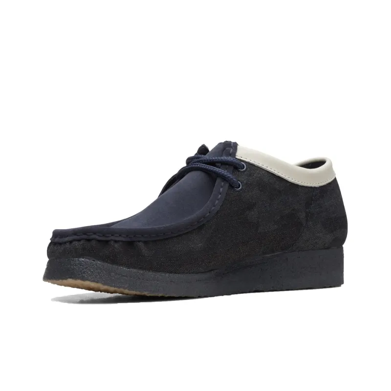 clarks Wallabee 'Sashiko Denim - Blue'-2