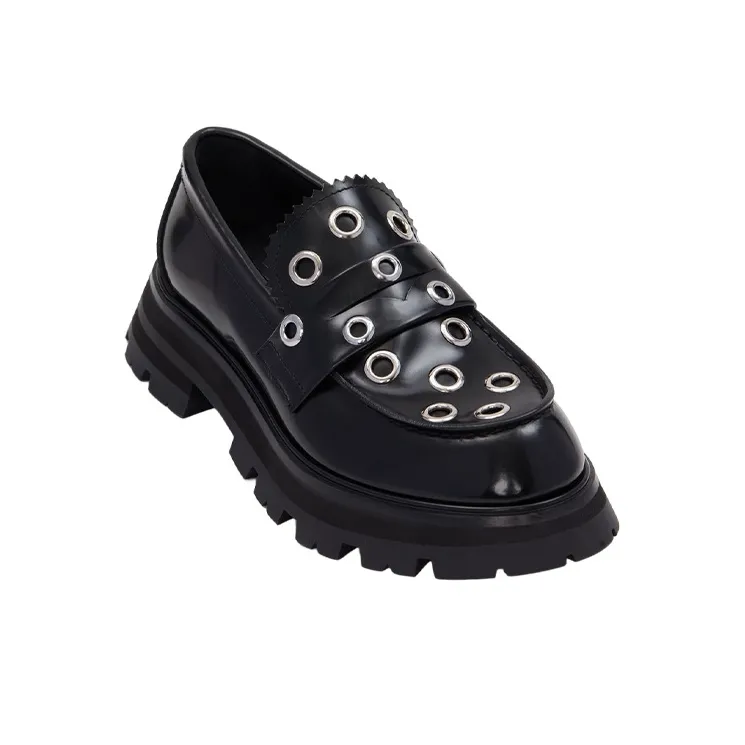 Alexander McQueen Wander Eyelet Loafers-2
