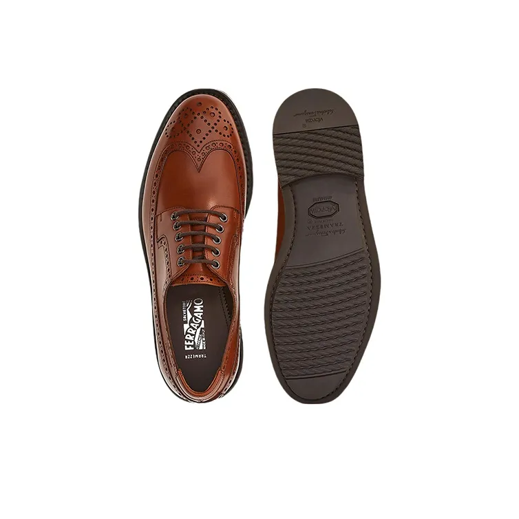 FERRAGAMO Men's Casual Shoes Men's Tan-4